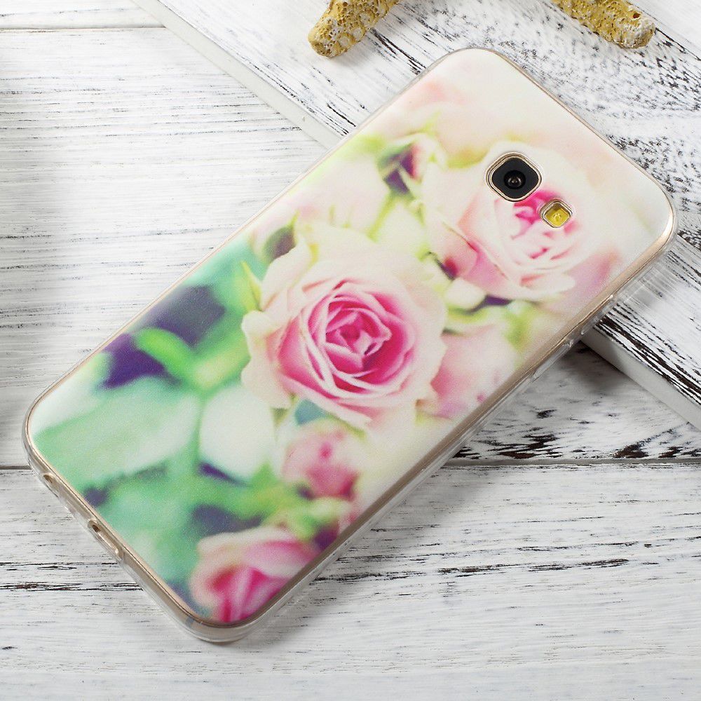 Samsung Galaxy A5 (2017) TPU Hoesje Rozen afbeelding 1