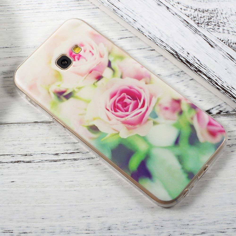 Samsung Galaxy A5 (2017) TPU Hoesje Rozen afbeelding 2