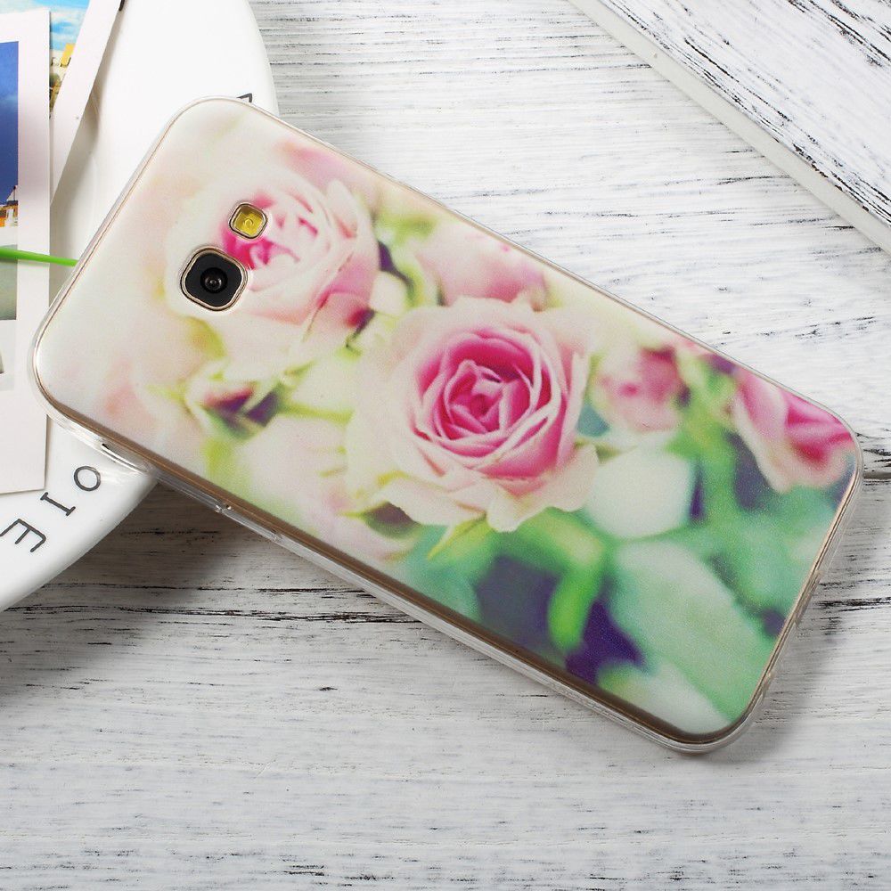 Samsung Galaxy A5 (2017) TPU Hoesje Rozen afbeelding 3