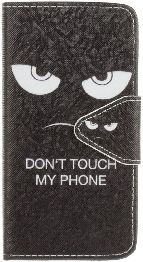 Samsung Galaxy J5 (2016) Portemonnee Hoesje Dont Touch afbeelding 1