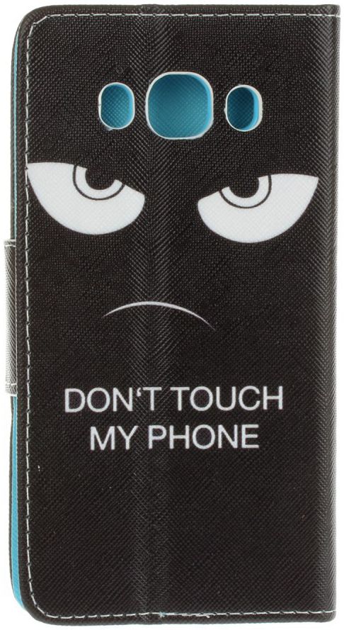 Samsung Galaxy J5 (2016) Portemonnee Hoesje Dont Touch afbeelding 3