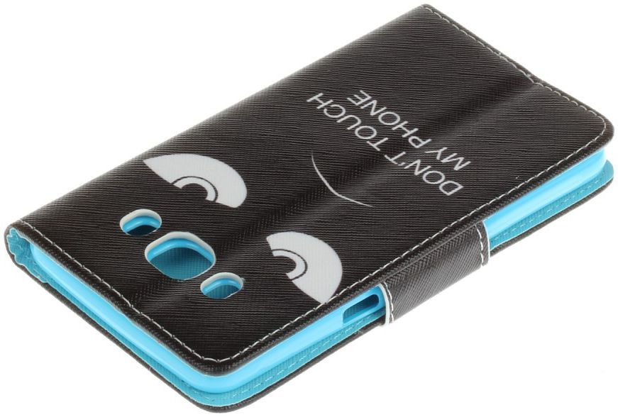 Samsung Galaxy J5 (2016) Portemonnee Hoesje Dont Touch afbeelding 6