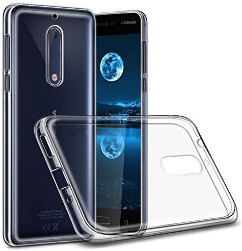 Nokia 8 Hoesje Dun TPU Transparant afbeelding 2