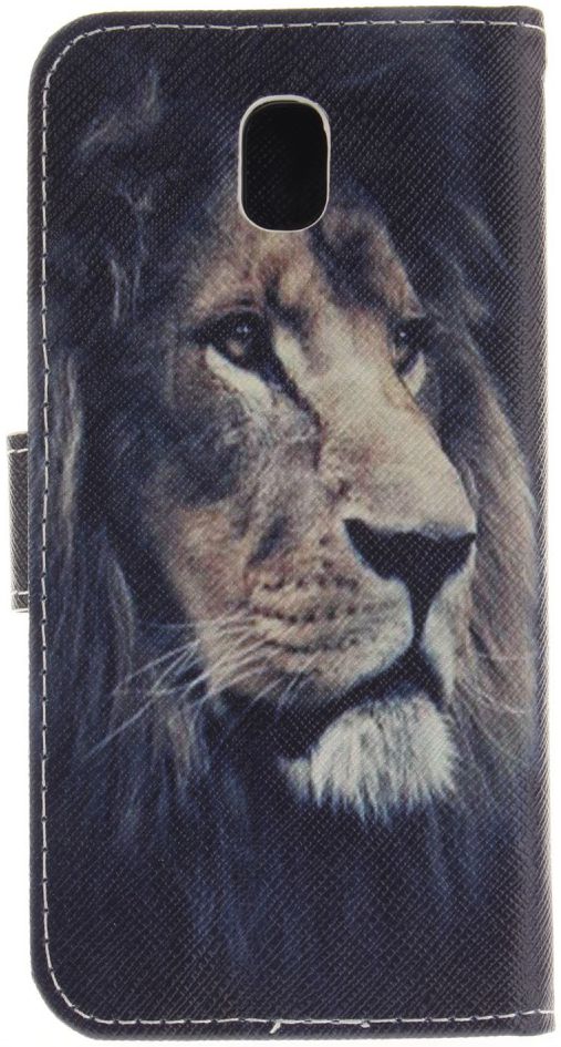 Samsung Galaxy J5 (2017) Portemonnee Hoesje Leeuw afbeelding 4