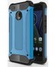 Motorola Moto G5 Plus Hybride Hoesje Blauw
