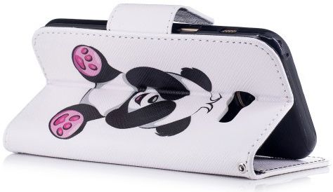 Samsung Galaxy A3 (2017) Portemonnee Hoesje met Panda Print afbeelding 3