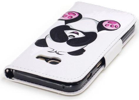 Samsung Galaxy A3 (2017) Portemonnee Hoesje met Panda Print afbeelding 7