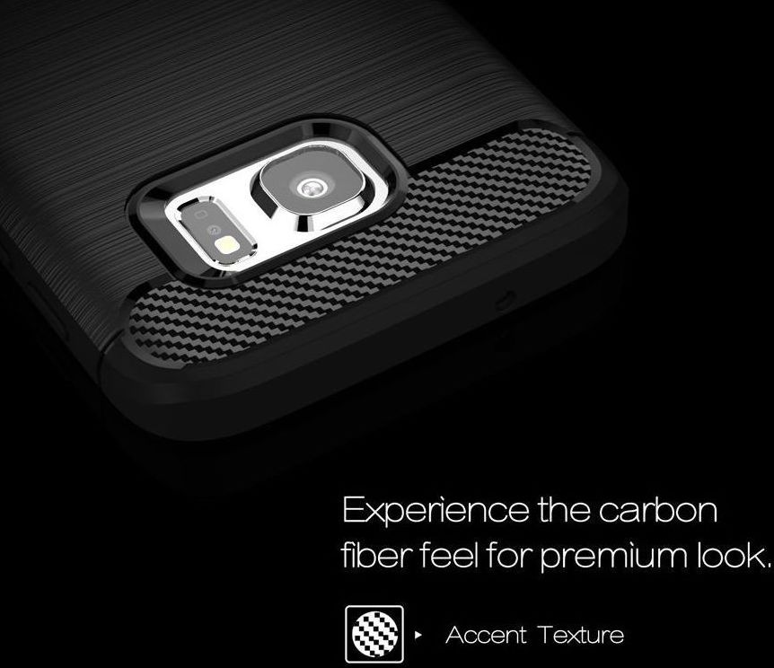 Samsung Galaxy S7 Geborsteld Hoesje Grijs afbeelding 7