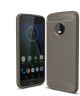 Motorola Moto G5 Plus Geborsteld TPU Hoesje Grijs