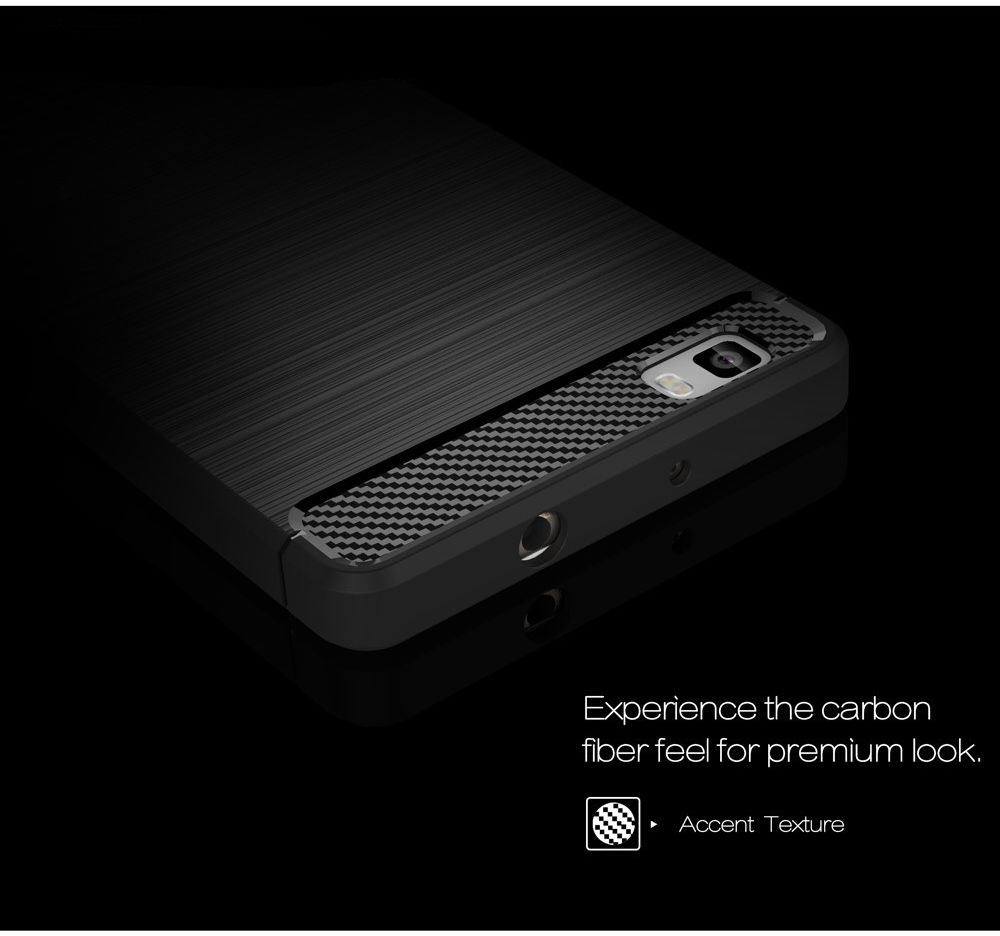 Huawei P8 Lite Geborsteld TPU Hoesje Zwart afbeelding 9
