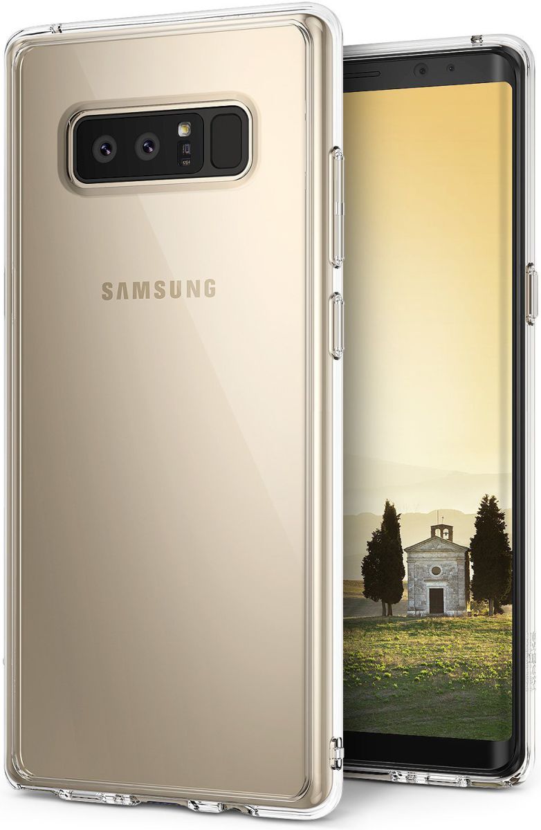 Ringke Fusion Hoesje Samsung Galaxy Note 8 Transparant afbeelding 1