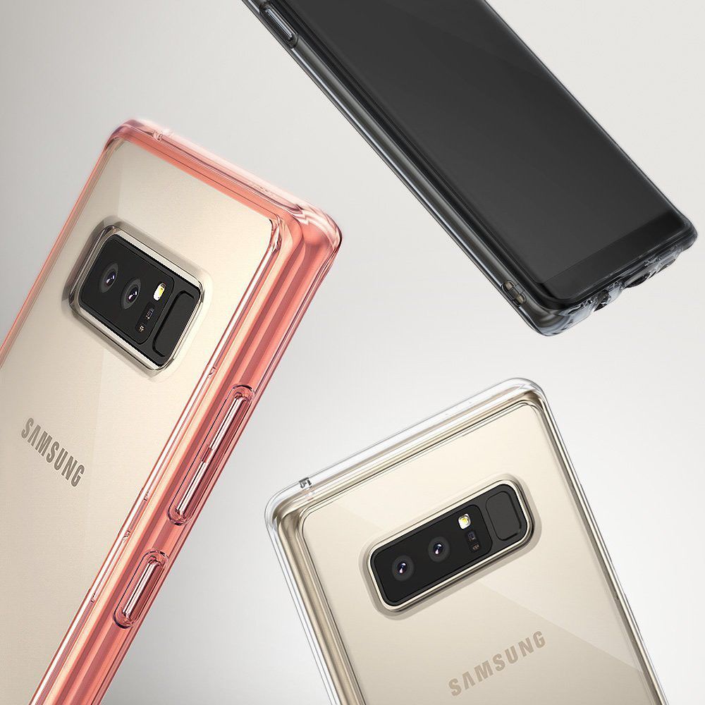 Ringke Fusion Hoesje Samsung Galaxy Note 8 Transparant afbeelding 3