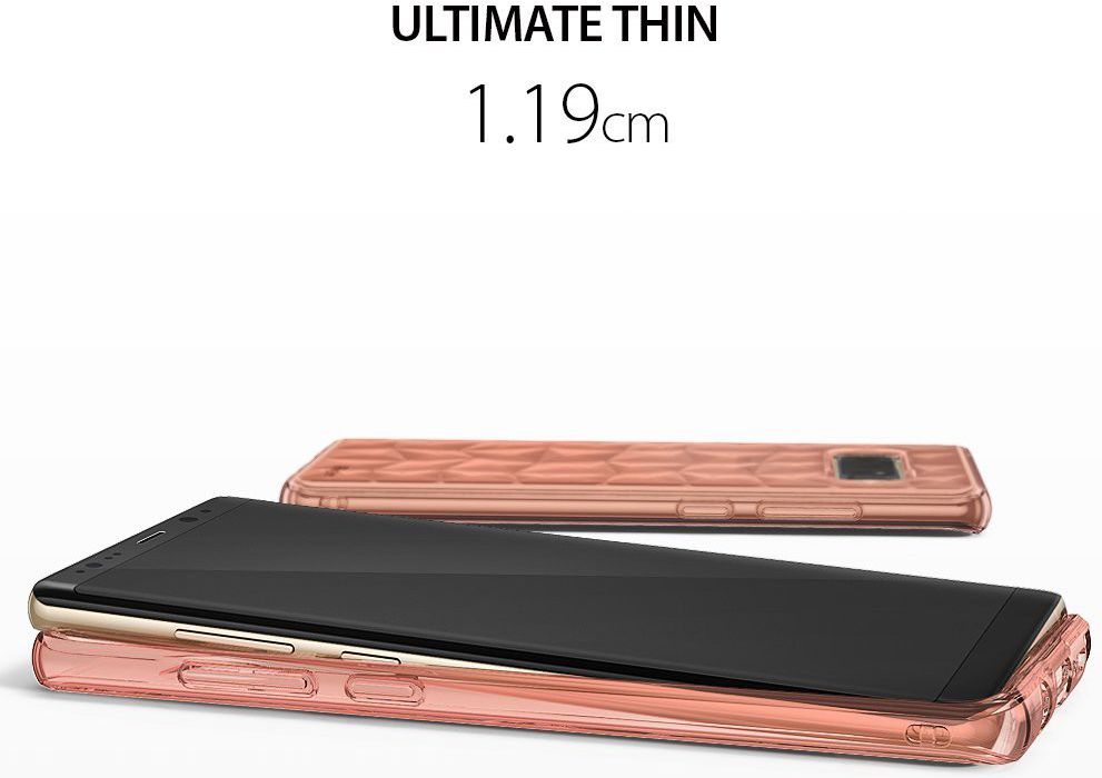 Ringke Air Prism Samsung Galaxy Note 8 Hoesje Rose Gold afbeelding 3