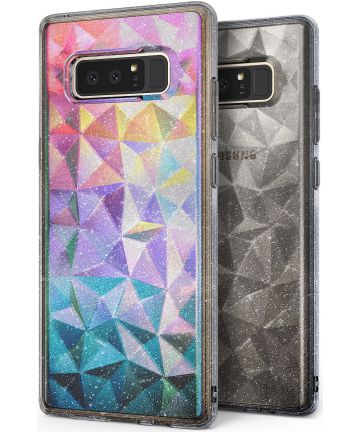 Ringke Air Prism Samsung Galaxy Note 8 Hoesje Glitter Grijs Hoesjes