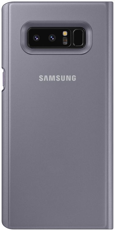 Samsung Galaxy Note 8 Clear View Stand Cover Case Grijs afbeelding 3