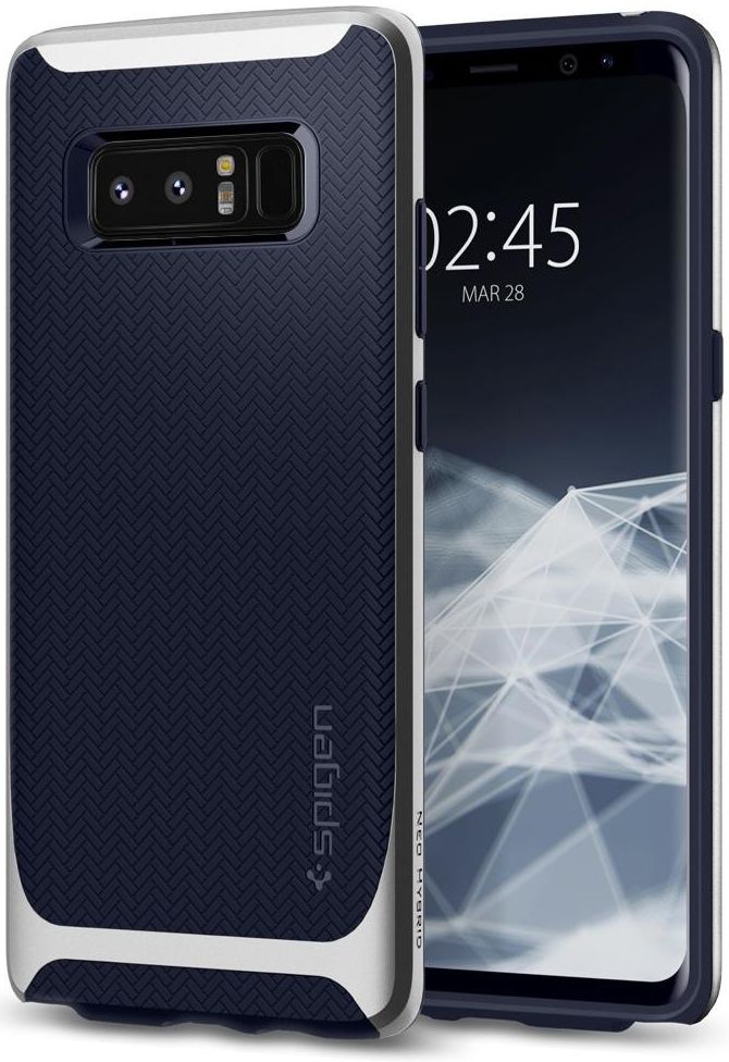 Spigen Neo Hybrid Samsung Galaxy Note 8 Zilver afbeelding 1