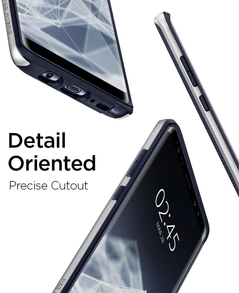 Spigen Neo Hybrid Samsung Galaxy Note 8 Zilver afbeelding 6