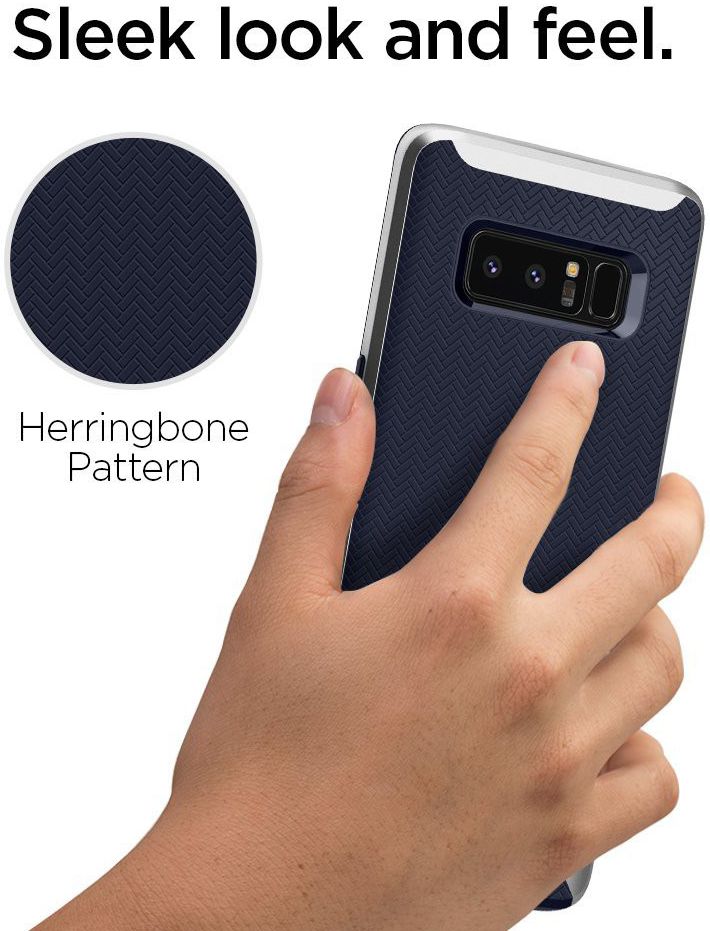 Spigen Neo Hybrid Samsung Galaxy Note 8 Zilver afbeelding 8