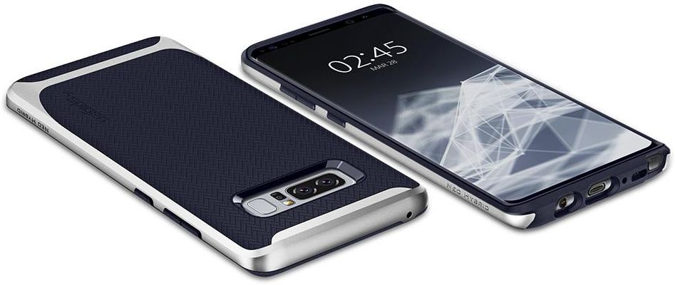 Spigen Neo Hybrid Samsung Galaxy Note 8 Zilver afbeelding 11