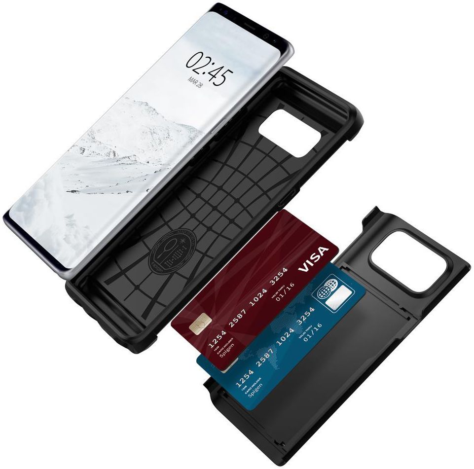 Spigen Slim Armor CS Samsung Galaxy Note 8 Zwart afbeelding 2