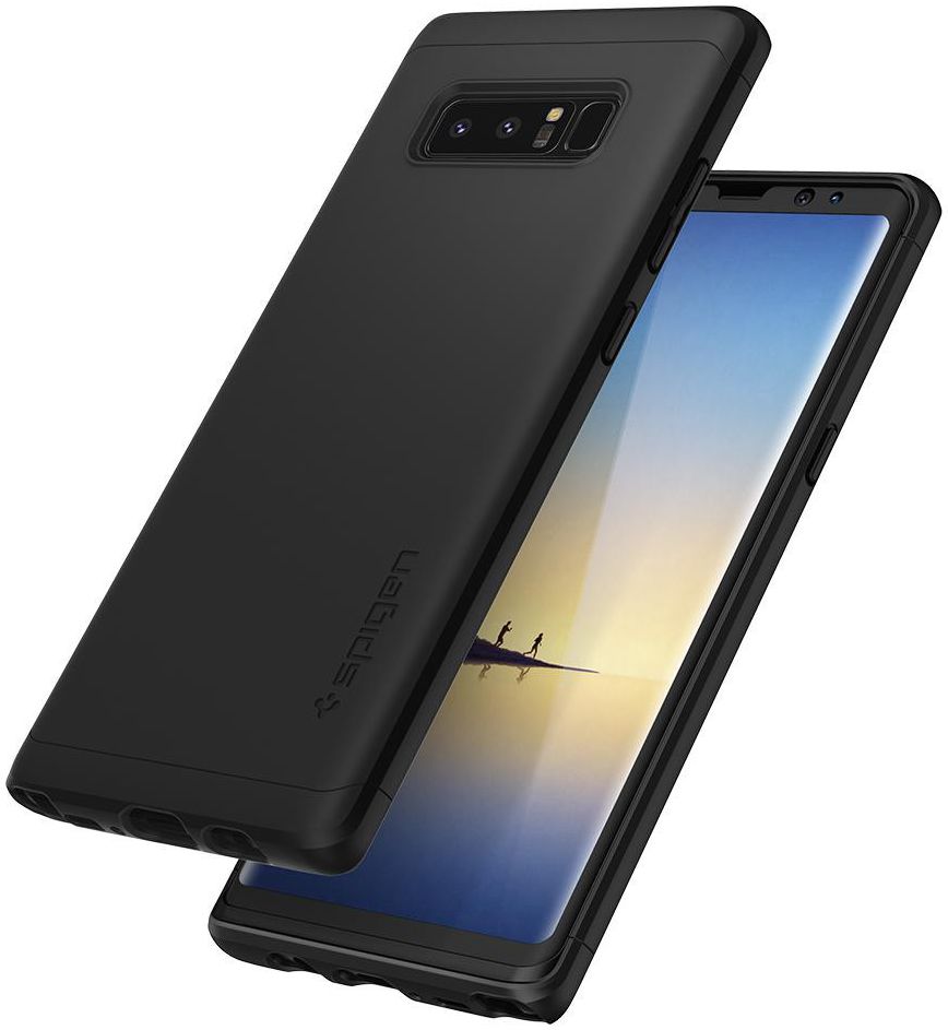 Spigen Thin Fit 360 Hoesje Samsung Galaxy Note 8 Zwart afbeelding 3
