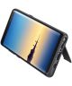 Samsung Galaxy Note 8 Protect Stand Cover Hoesje Zwart