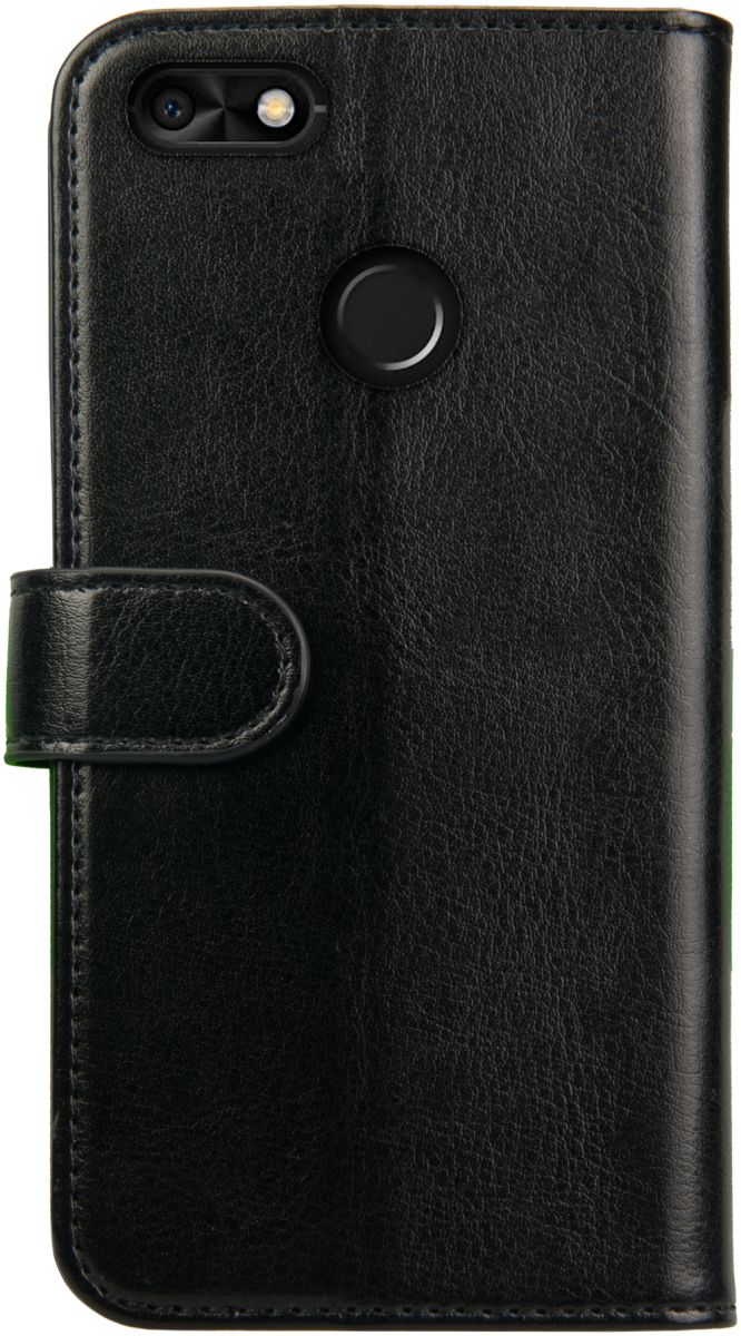 Rosso Element Huawei Y6 Pro (2017) Hoesje Book Cover Zwart afbeelding 4