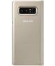 Samsung Galaxy Note 8 LED View Hoesje Goud