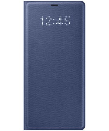 Samsung Galaxy Note 8 LED View Hoesje Blauw Hoesjes