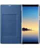 Samsung Galaxy Note 8 LED View Hoesje Blauw