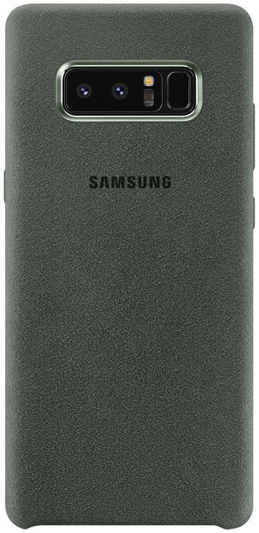 Samsung Galaxy Note 8 Alcantara Cover Khaki afbeelding 1