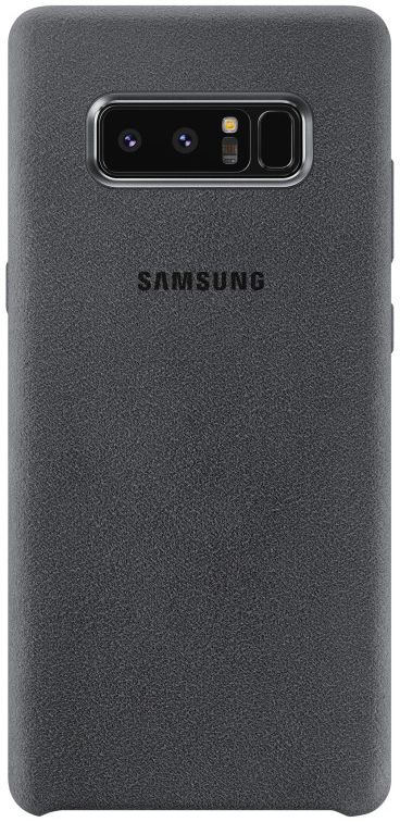 Samsung Galaxy Note 8 Alcantara Cover Grijs afbeelding 1