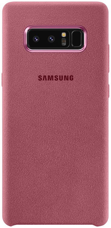 Samsung Galaxy Note 8 Alcantara Cover Roze afbeelding 1