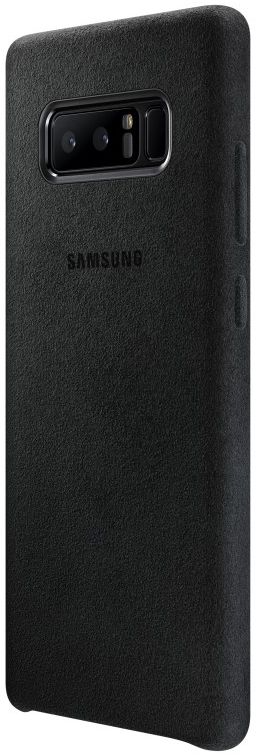 Samsung Galaxy Note 8 Alcantara Cover Zwart afbeelding 3