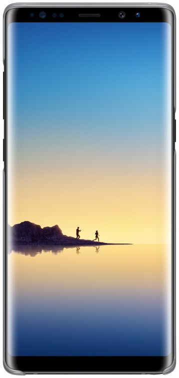 Samsung Galaxy Note 8 Clear Cover Zwart afbeelding 2