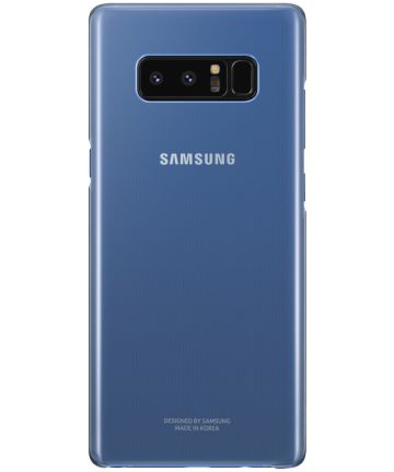 Samsung Galaxy Note 8 Clear Cover Blauw Hoesjes
