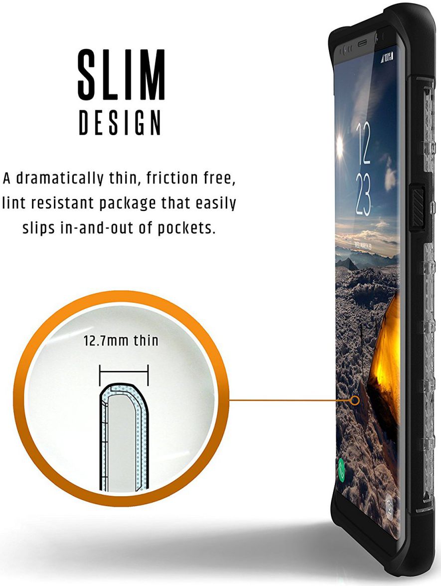 UAG Plasma Hoesje Samsung Galaxy Note 8 Ice afbeelding 6