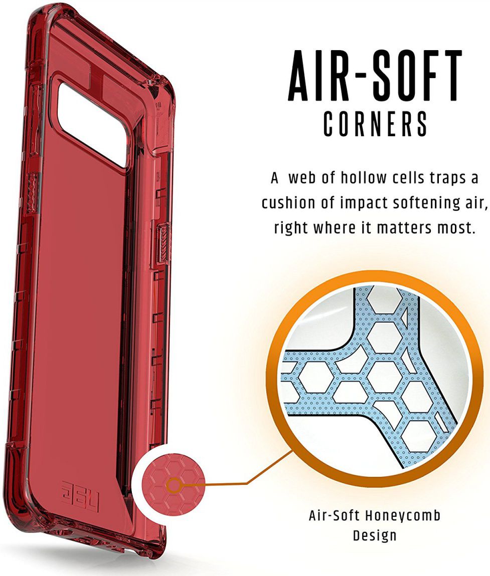 UAG Plyo Hoesje Samsung Galaxy Note 8 Crimson afbeelding 4