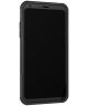 LG Q6 Hybride Hoesje met Standaard Zwart
