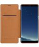 Nillkin Qin Book Case Samsung Galaxy Note 8 Bruin
