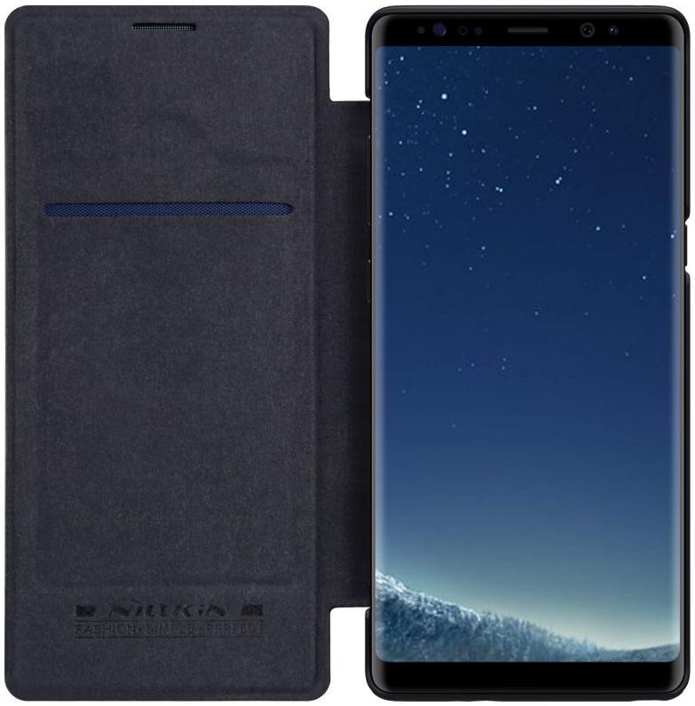 Nillkin Qin Book Case Samsung Galaxy Note 8 Zwart afbeelding 1