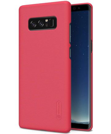 Nillkin Super Frosted Shield Samsung Galaxy Note 8 Rood Hoesjes