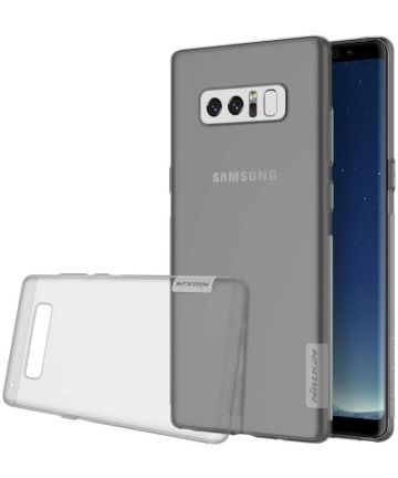 Nillkin Nature TPU Hoesje Samsung Galaxy Note 8 Grijs Hoesjes