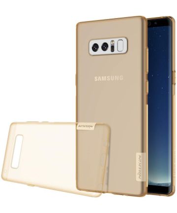 Nillkin Nature TPU Hoesje Samsung Galaxy Note 8 Bruin Hoesjes