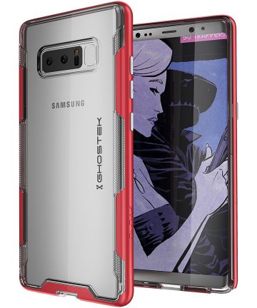 Ghostek Cloak 3 Hybride Hoesje Samsung Galaxy Note 8 Rood Hoesjes