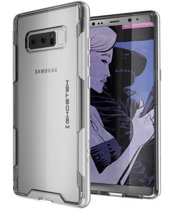 Ghostek Cloak 3 Hybride Hoesje Samsung Galaxy Note 8 Zilver Hoesjes