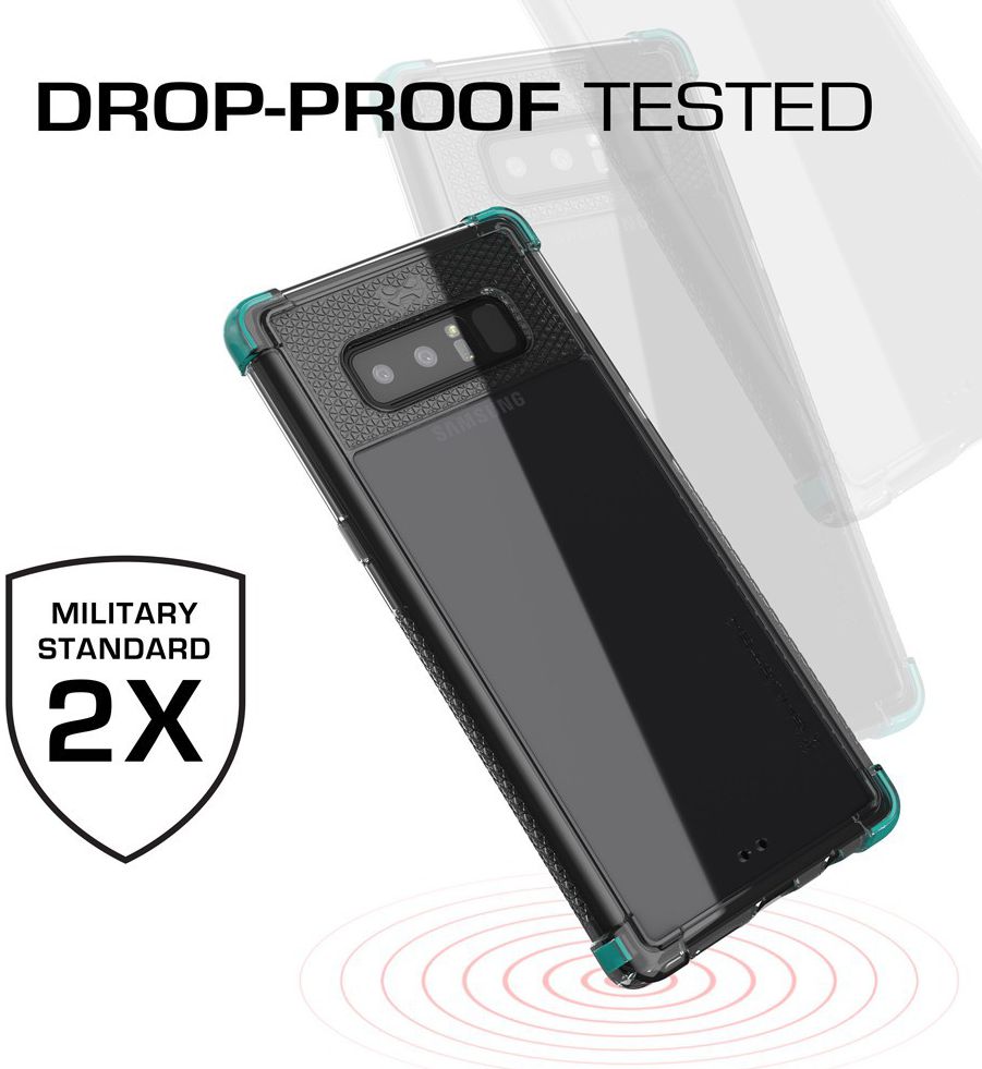 Ghostek Covert 2 Transparant Hoesje Samsung Galaxy Note 8 Blauw afbeelding 4
