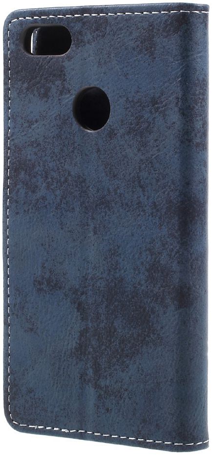 Vintage Huawei Y6 Pro (2017) Portemonnee Hoesje Blauw afbeelding 4