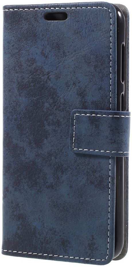 Vintage Huawei Y6 Pro (2017) Portemonnee Hoesje Blauw afbeelding 5