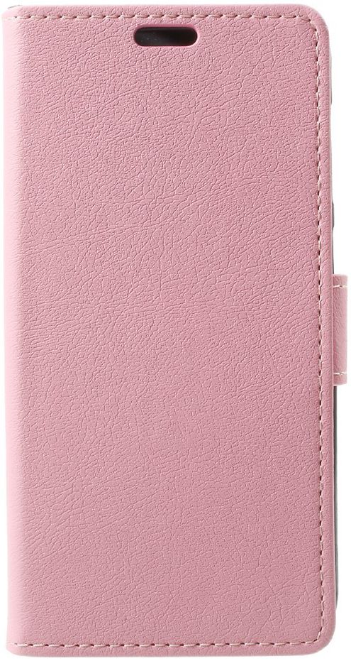 Huawei Y6 Pro (2017) Stijlvol Portemonnee Hoesje Roze afbeelding 1